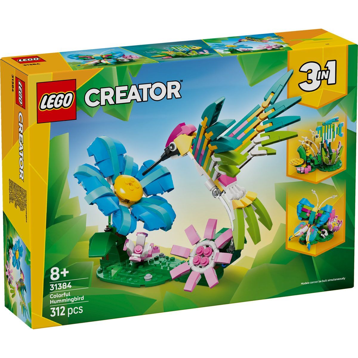LEGO CREATOR ANIMALE SALBATICE COLIBRI COLORAT 31384 [ps:379f5c5b-3dc4-465d-992a-ed233b95c7e8]