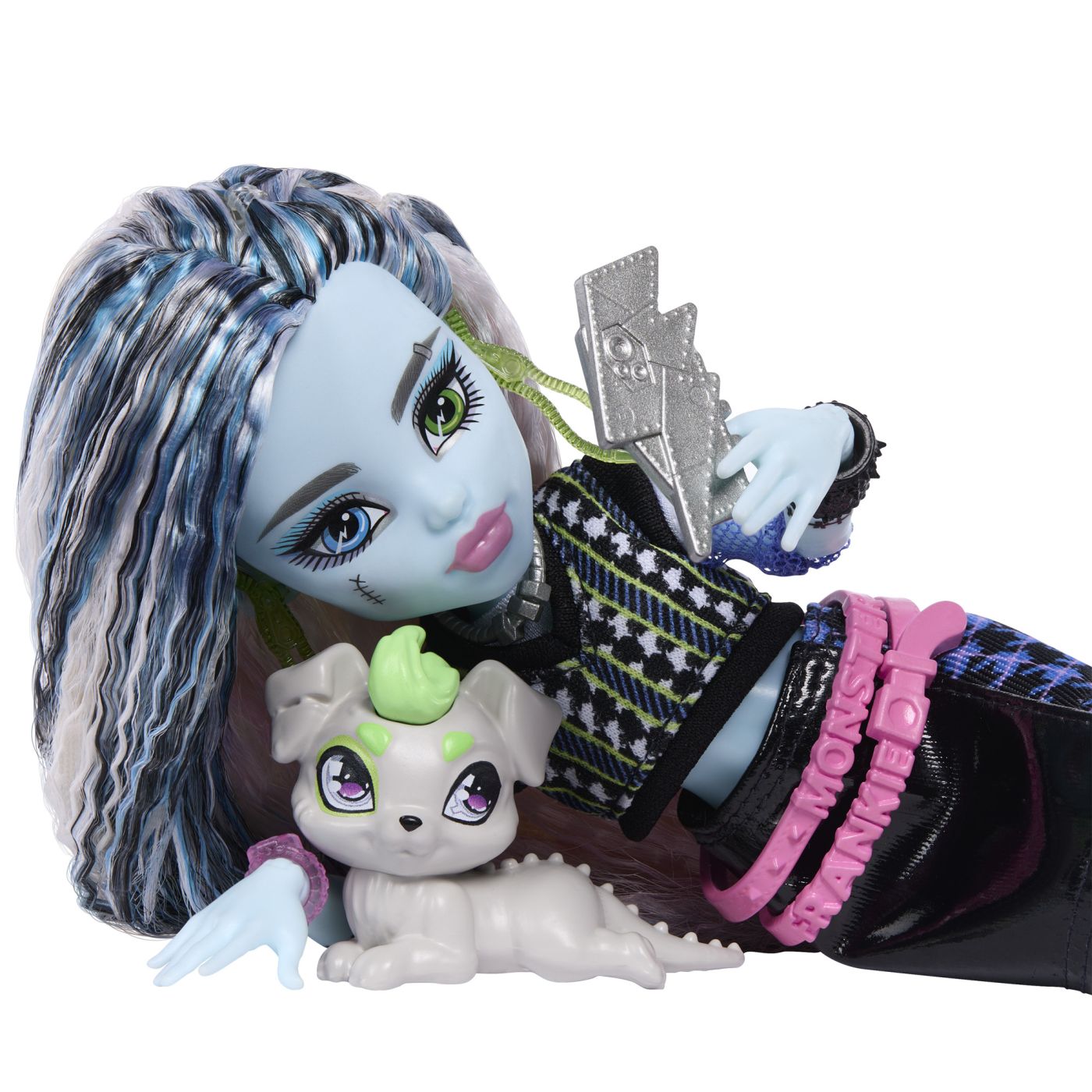 MONSTER HIGH PAPUSA FRANKIE STEIN CU ACCESORII Mattel - Imagine 10 [ps:f653dff7-a6bd-4fea-8491-77398174c3db]