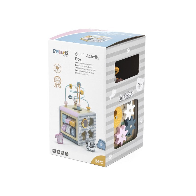 Centru de activitati 5 in 1, PolarB Viga [ps:f6ef5071-841b-443d-ae79-18dc19e04603]