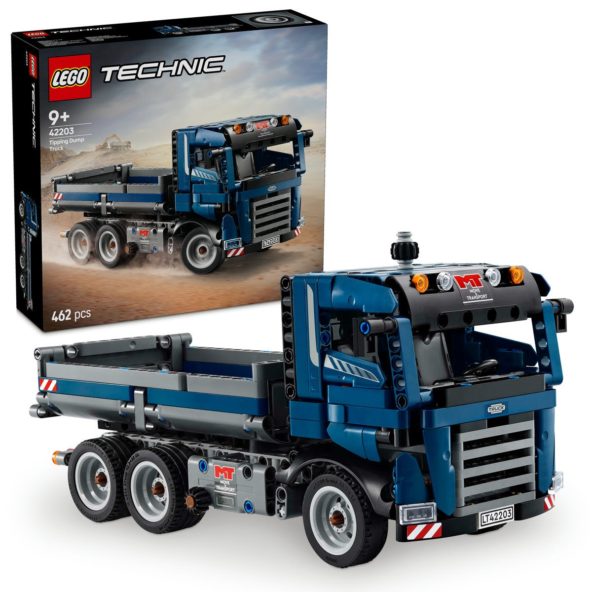 LEGO TECHNIC CAMION CU BENA BASCULANTA 42203 - Imagine 9 [ps:74434732-7f7f-44f1-9d41-b10a811cce19]