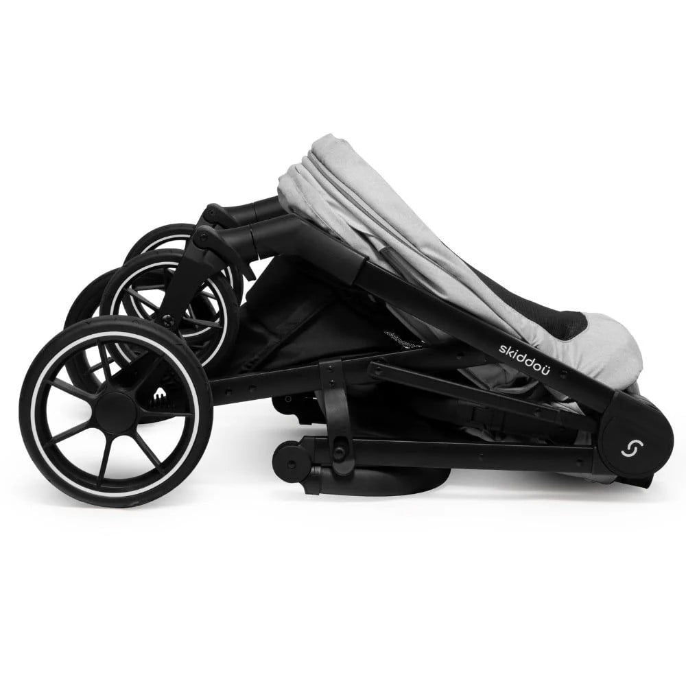 Carucior 2 in 1 Skiddou Moss Normandic Dream, Gri - Gri