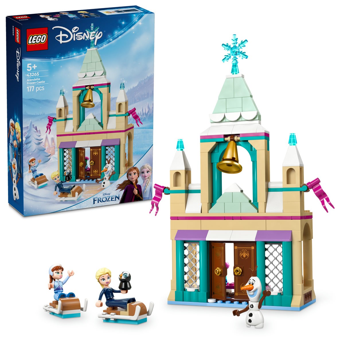LEGO DISNEY CASTELUL ARENDELLE DIN REGATUL DE GHEATA 43265 - Imagine 9