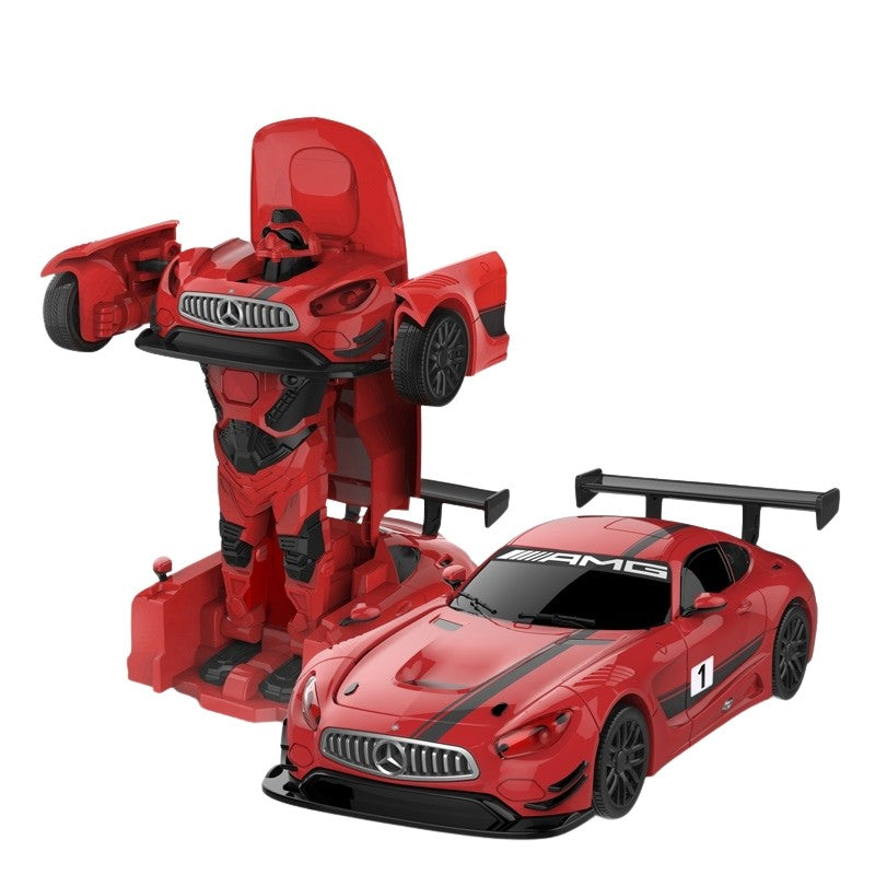 MASINUTA METALICA CONVERTIBILA MERCEDES BENZ GT3 GALBENA - Imagine 9