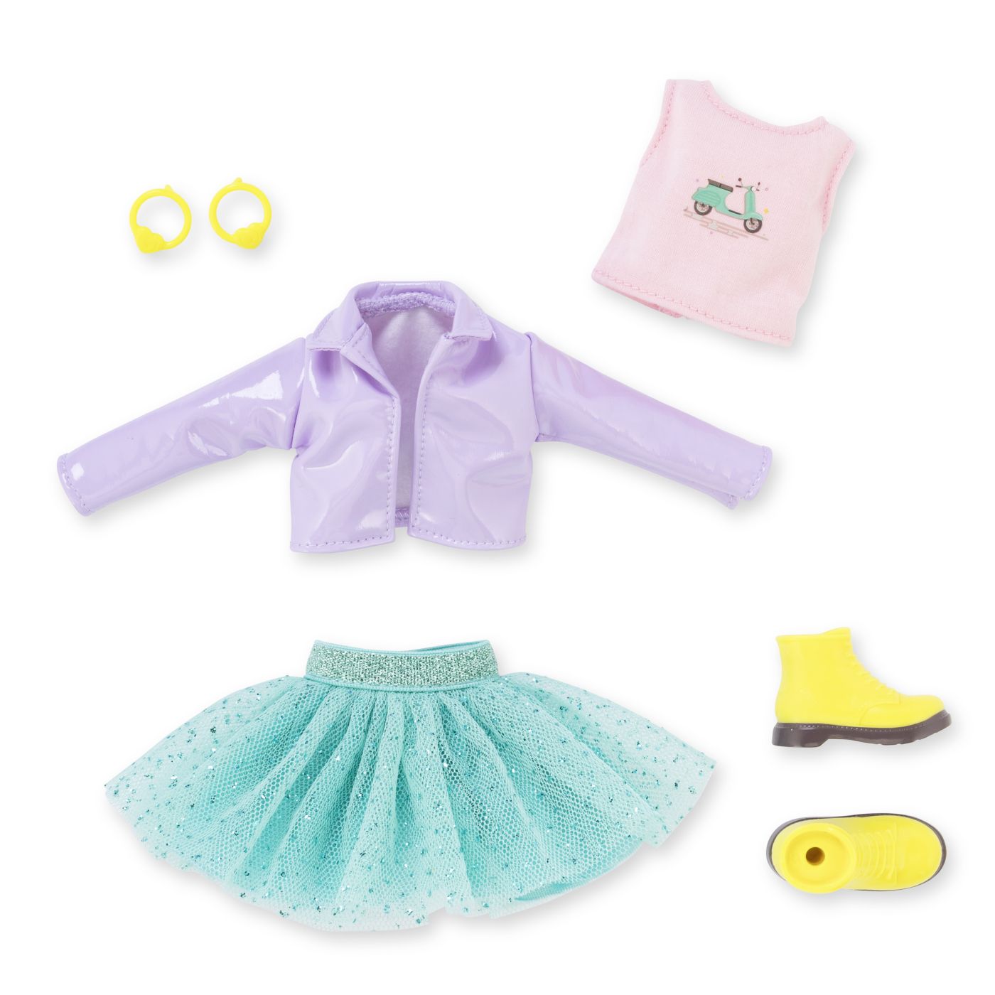COROLLE SET SAPTAMANA MODEI LA MILANO PAPUSA LUNA 28CM Simba - Imagine 9