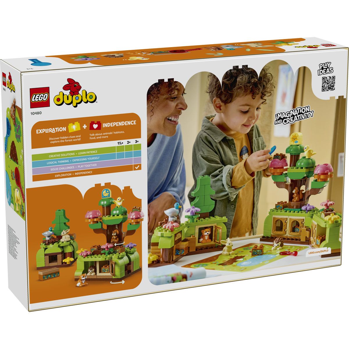 LEGO DUPLO Pădurea Descoperirilor cu Animale Sălbătice 10480 - LEGO DUPLO PADUREA DESCOPERIRILOR CU ANIMALE SALBATICE 10480 (9) [ps:1992aea8-4203-4d14-b7b4-5f2cf6d16201]