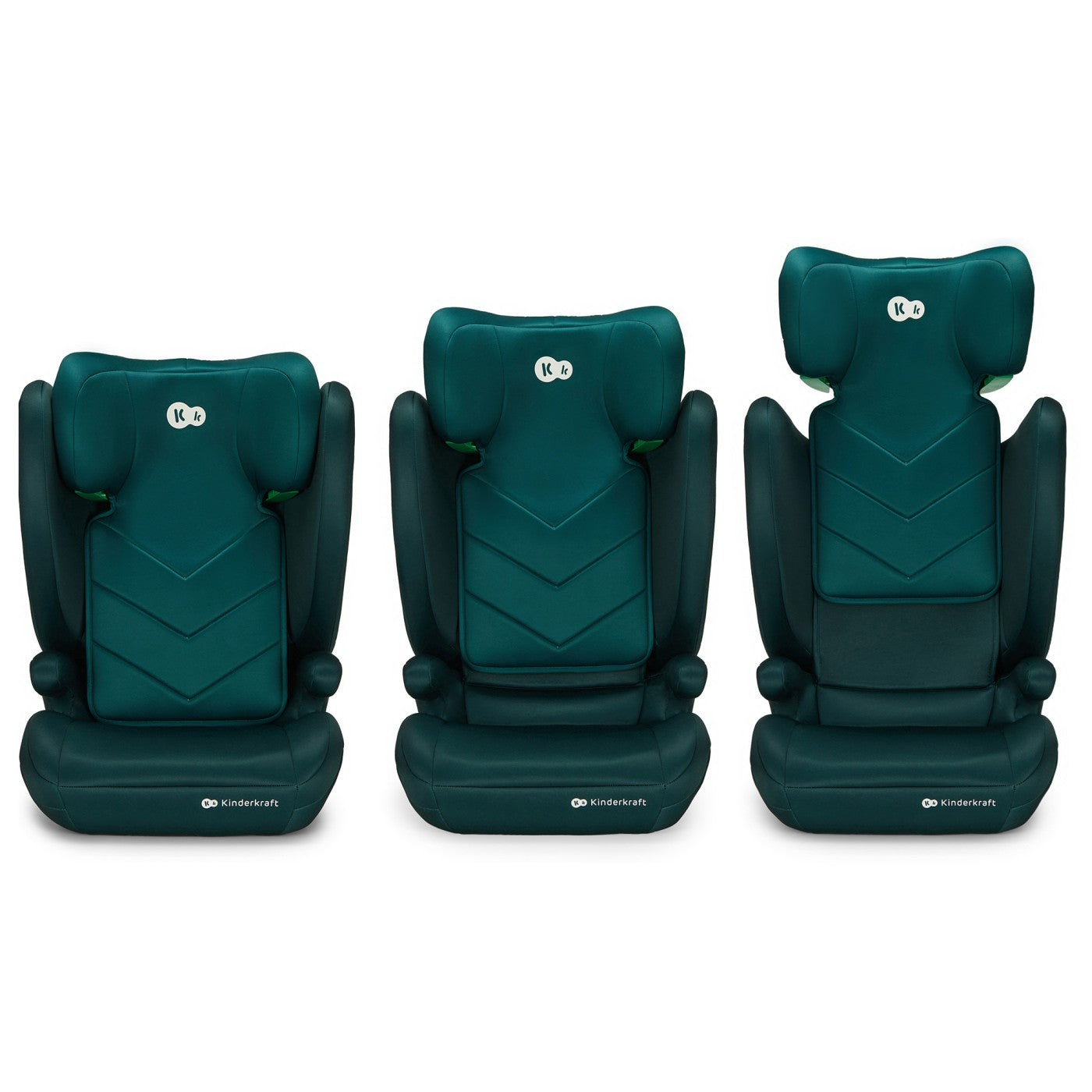 SCAUN AUTO KINDERKRAFT I-SPARK, I-SIZE 100-150 CM, GREY - Verde
