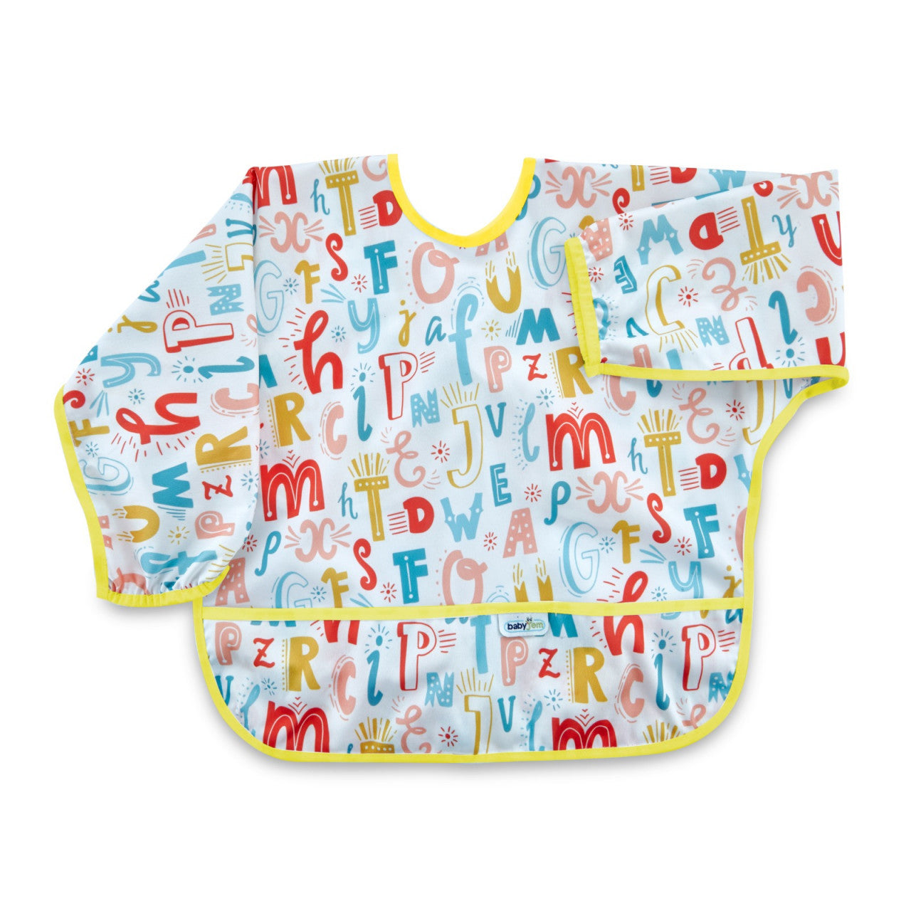 Sort cu maneci pentru activitati BLW, BabyJem, 33x74 cm (Model: Avocado) [ps:8539d874-b0ee-4067-a914-b3fabea747fc]