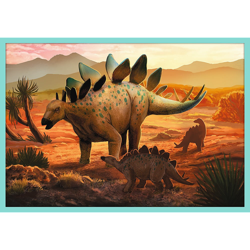 PUZZLE TREFL 10IN1 LUMEA DINOZAURILOR - Imagine 9