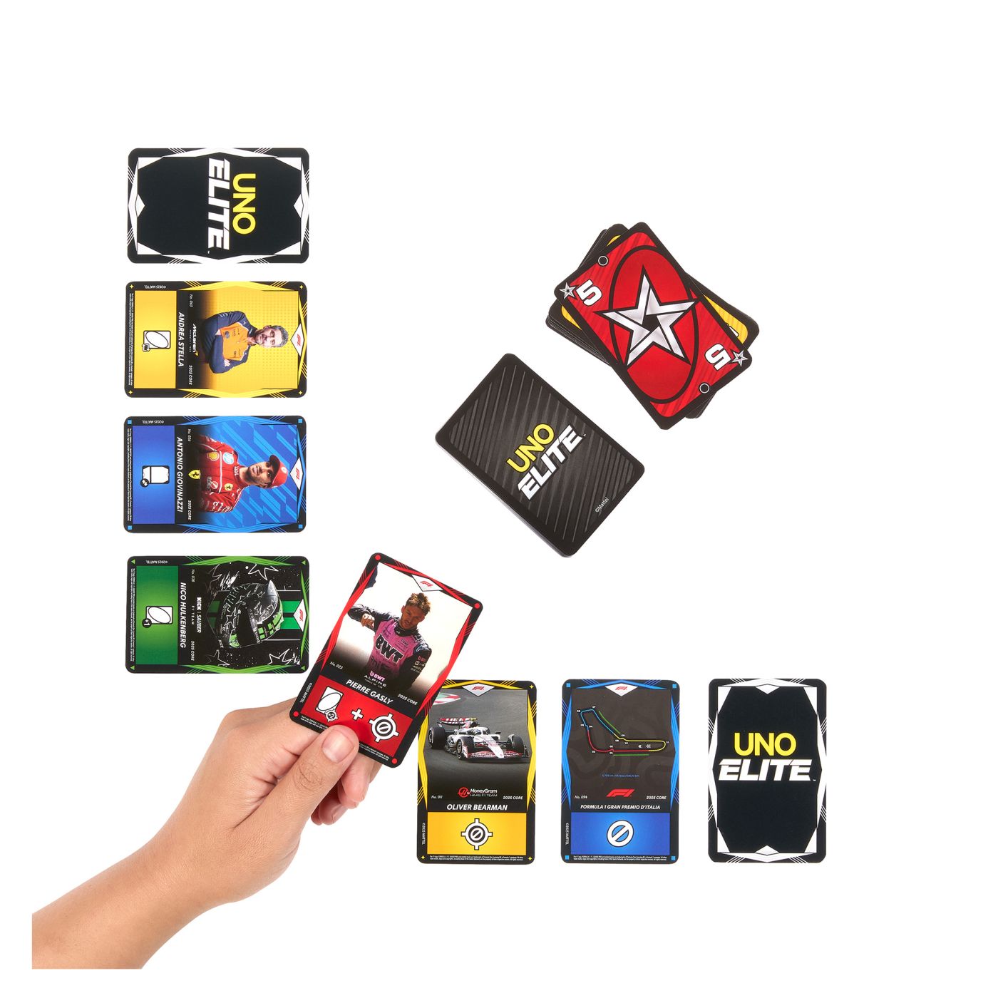 JOC DE CARTI UNO ELITE FORMULA 1 2025 CORE EDITION Mattel - Default Title (9) [ps:d2847c5e-cb35-4eef-b279-8315da6c155a]