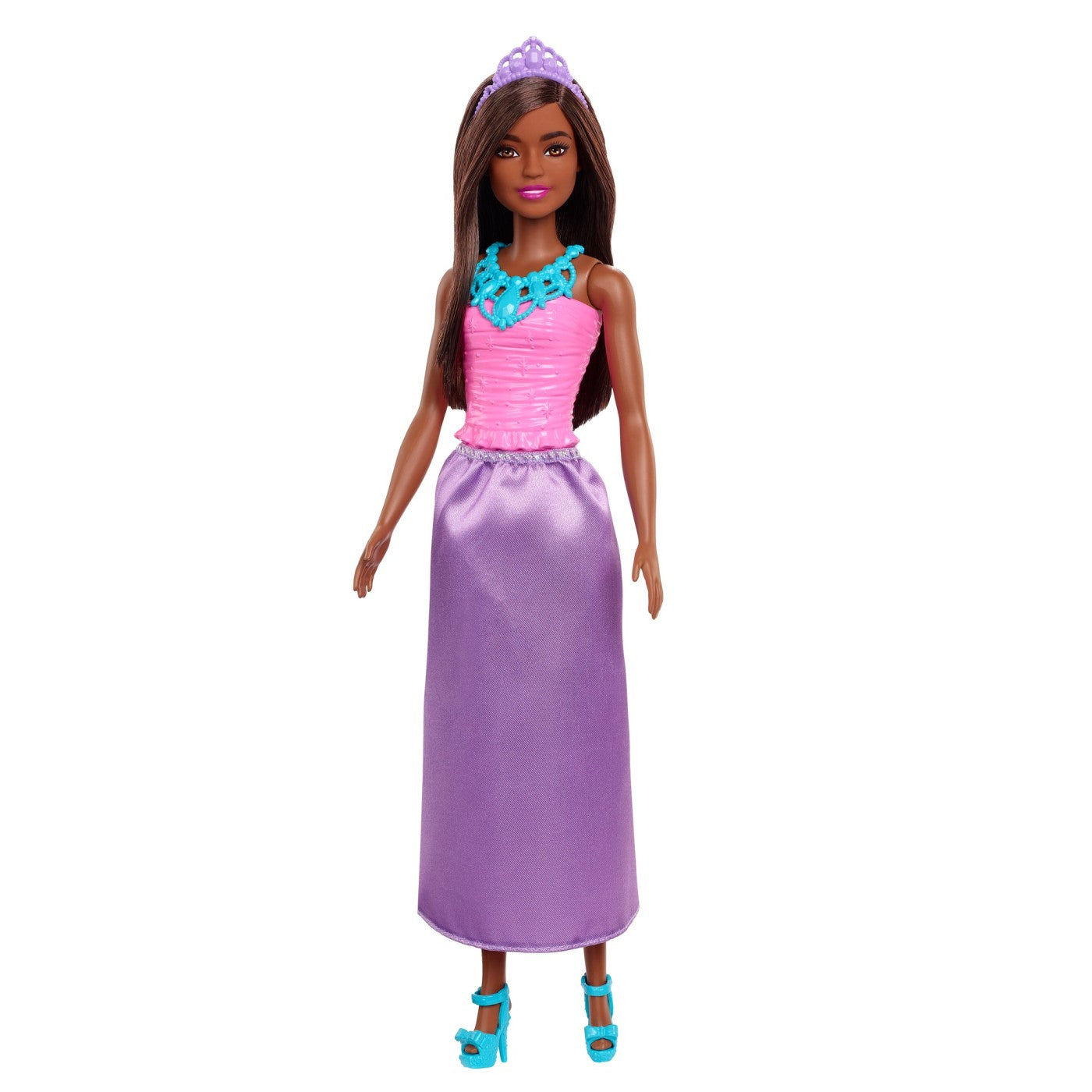 BARBIE PAPUSA PRINTESA DREAMTOPIA CU CORONITA ALBASTRA - Imagine 9