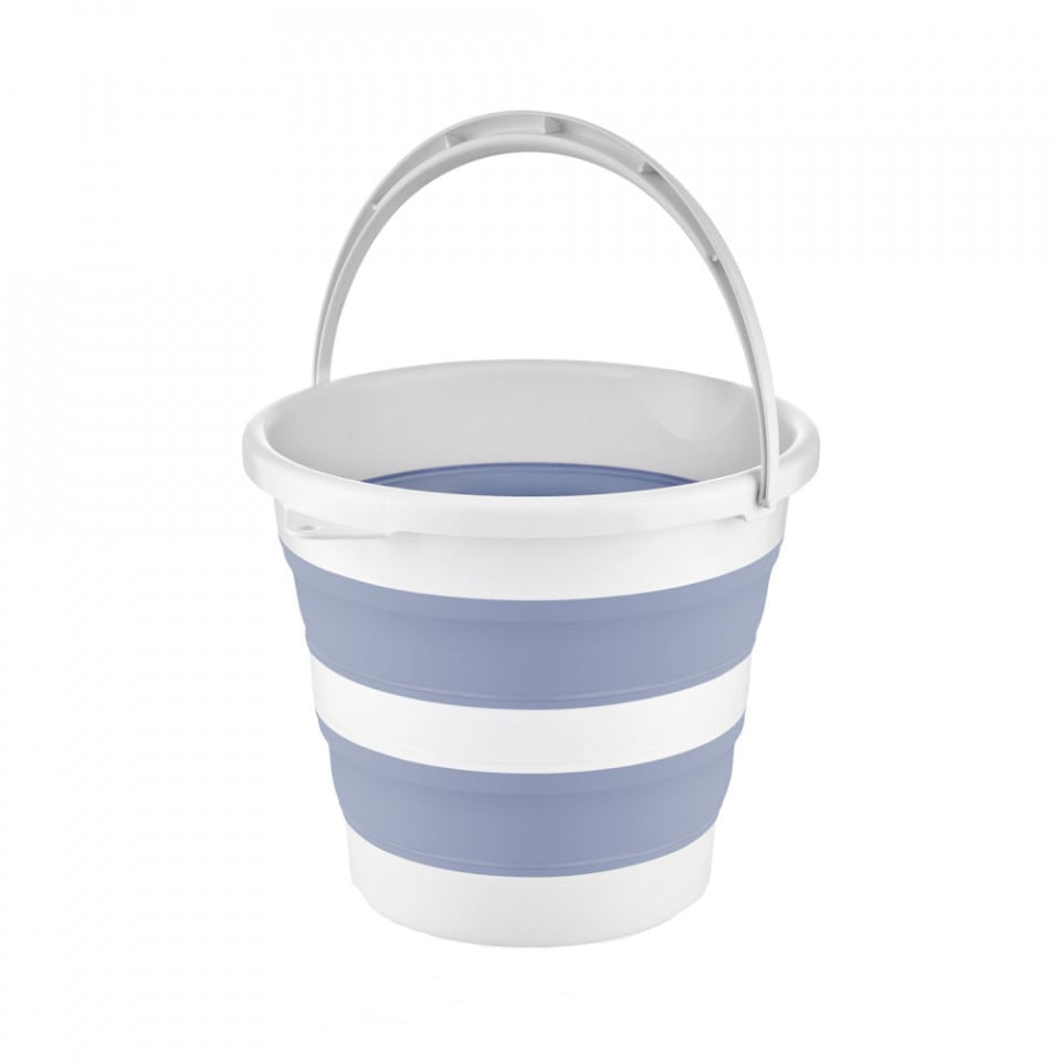 Galeata pliabila pentru baie BabyJem, 10l (Culoare: Turcoaz) - Bleu