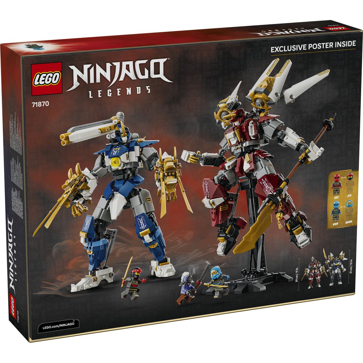 LEGO NINJAGO Roboții Titan Gemeni 71870 - Set de Construcție - Default Title (9) [ps:ddb7d051-b2f3-42ed-90a3-7702d39df4c9]