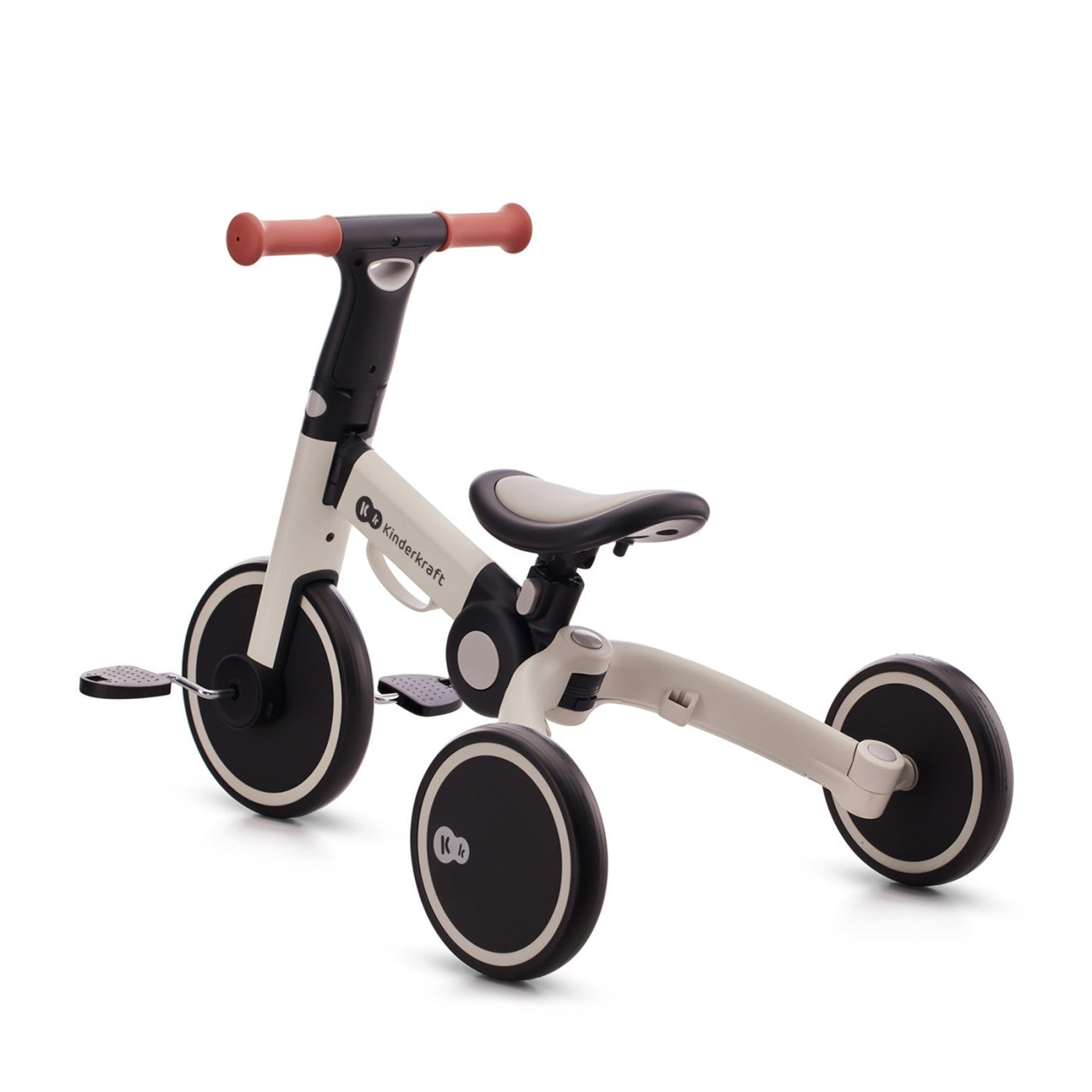 BICICLETA DE ECHILIBRU / TRICICLETA KINDERKRAFT 4TRIKE, SILVER GREY [ps:efc5cae6-ed8c-479e-adb1-bbf56ec9b34b]