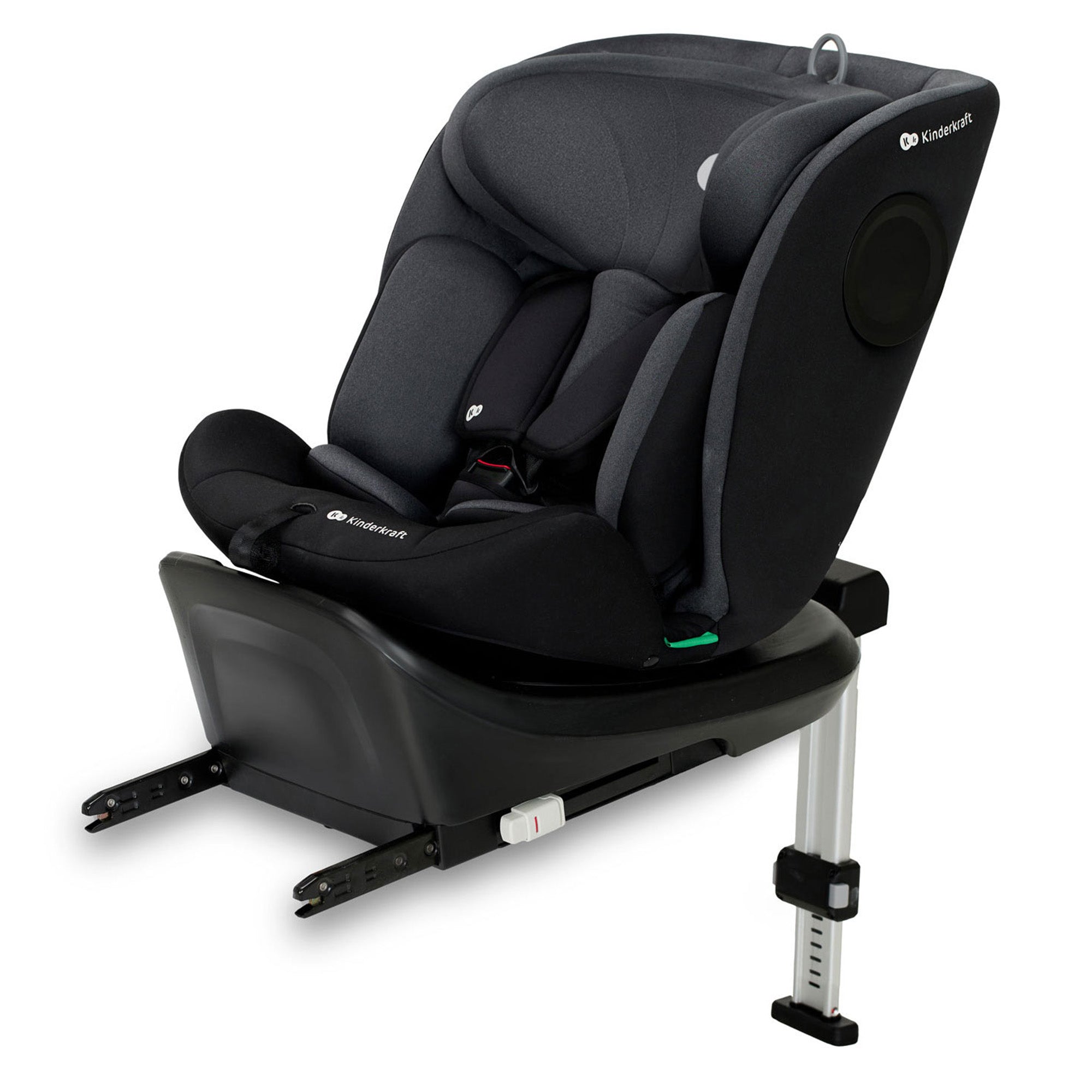 SCAUN AUTO I-SIZE, 40-150 CM, KINDERKRAFT I-360, BLACK [ps:cb5fed58-262e-400d-a20b-c0be95d28a00]