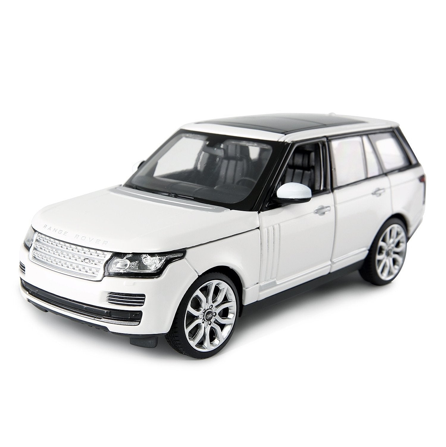 MASINUTA METALICA RANGE ROVER ALB SCARA 1 LA 24 Rastar - Imagine 9