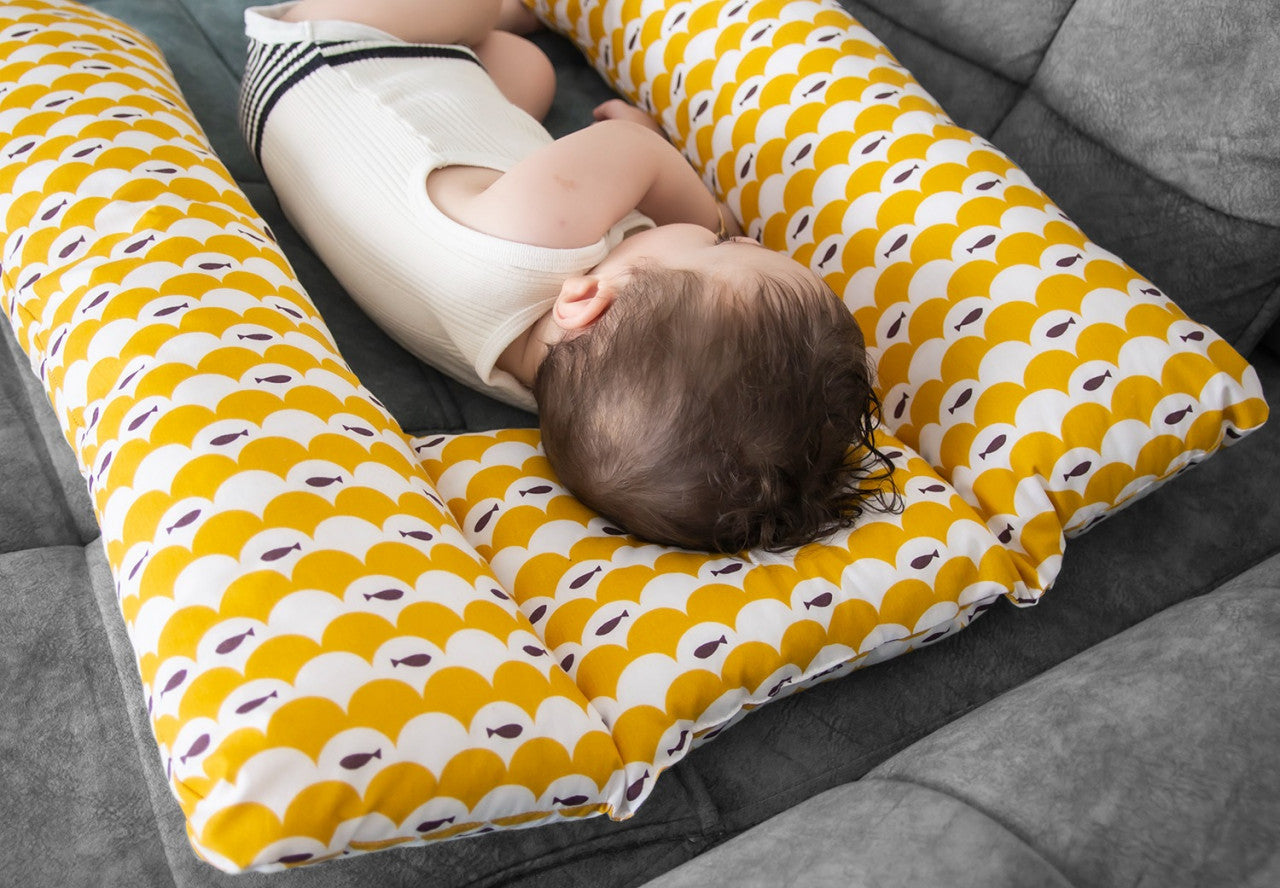 Pernă 3 în 1 BabyJem - Babynest, pentru gravide și alăptare - 4 culori disponibile [ps:2671f012-d9be-4ce8-a456-8adcf6f52a01]
