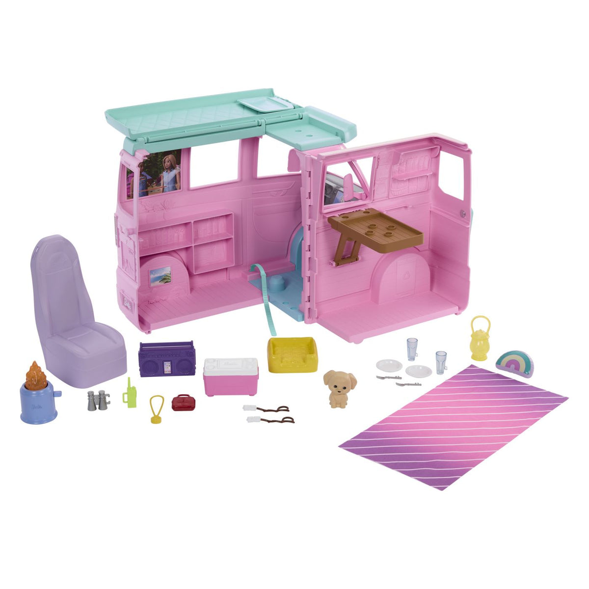 Barbie Dream Land Set Rulotă cu Accesorii - Mattel - Default Title (9) [ps:389e85ec-315e-4580-bc96-0269f4aca4d8]
