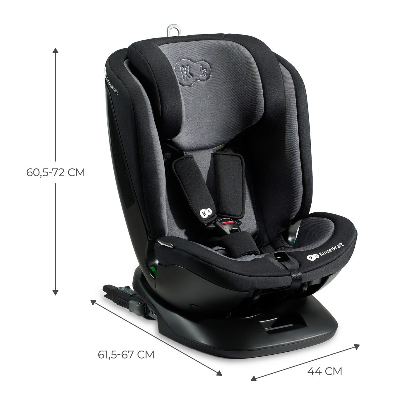 SCAUN AUTO KINDERKRAFT XPEDITION 2 I-SIZE 40-150 CM, BLACK [ps:1989db41-264e-43c0-a0a5-b2ac8cce8a83]