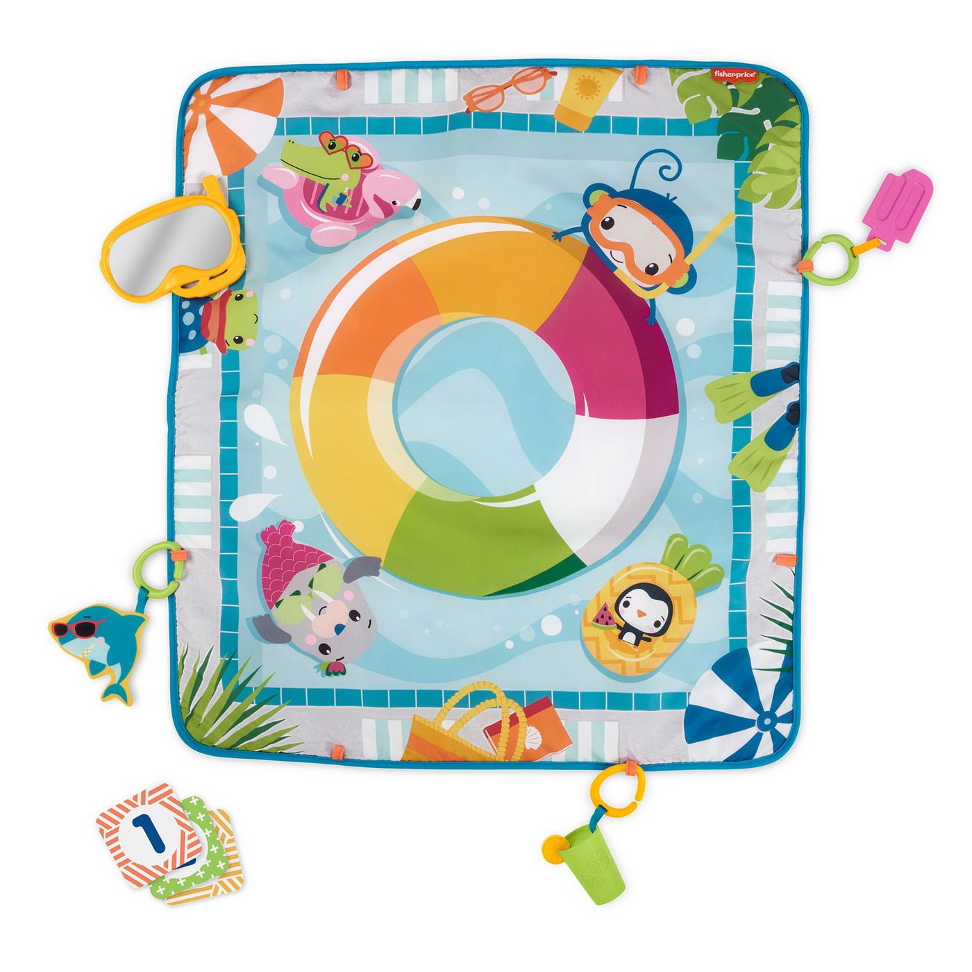 FISHER PRICE COVORAS CU ACTIVITATI Mattel - Imagine 9