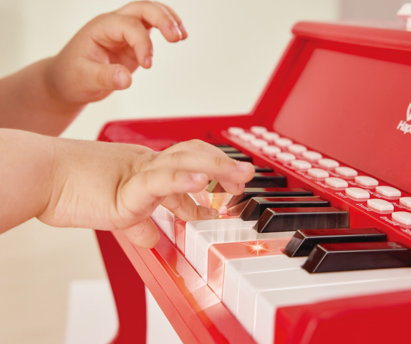 HAPE PIAN ELECTRONIC ROSU CU LUMINI - Imagine 9