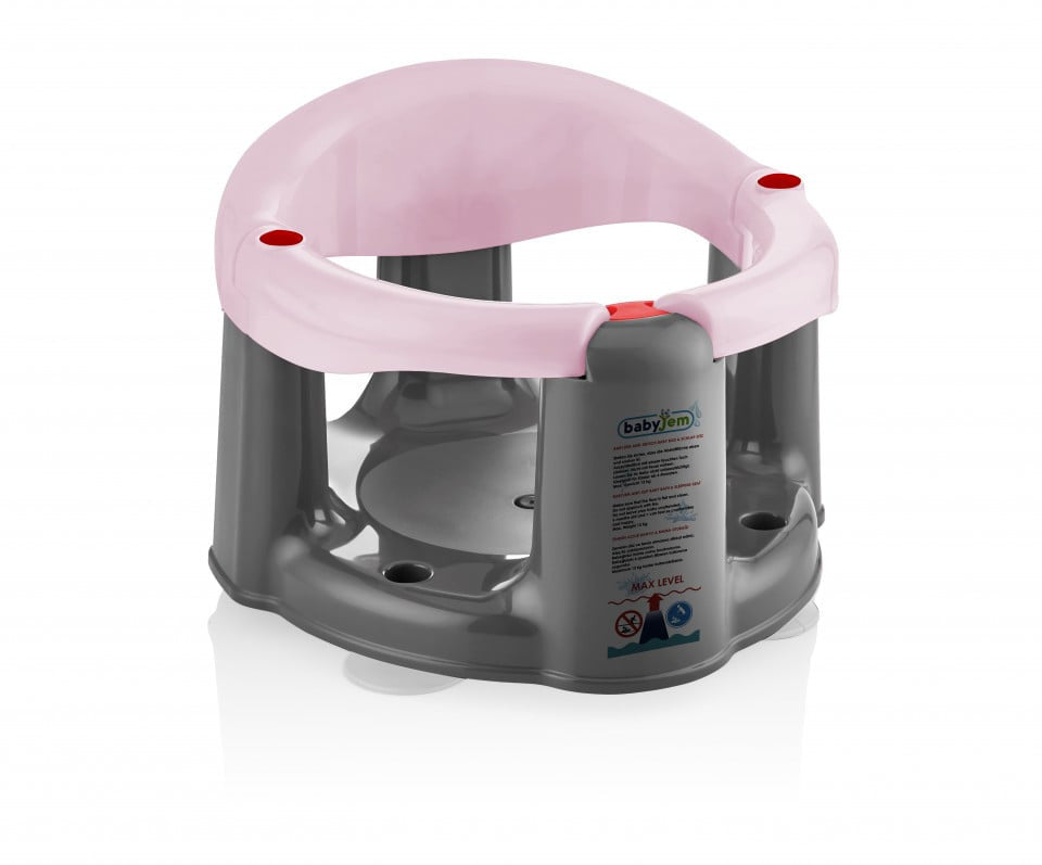Scaun de baie bebelusi Bath and Feeding BabyJem - Roz