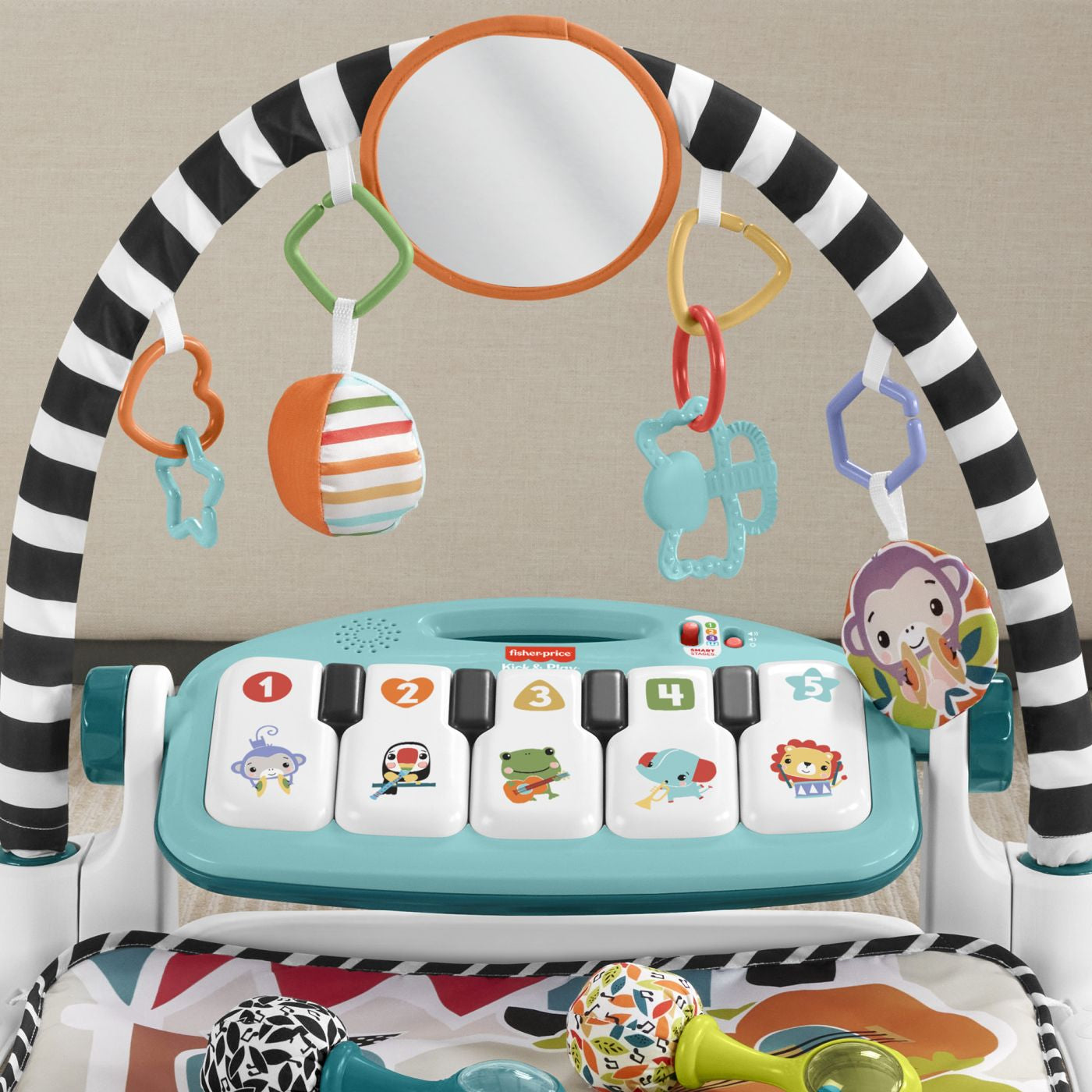FISHER PRICE SALTELUTA DE JOACA PIAN MUZICAL IN LIMBA - Imagine 9 [ps:9163e80e-4964-47fd-80d9-7a02c2f194ab]