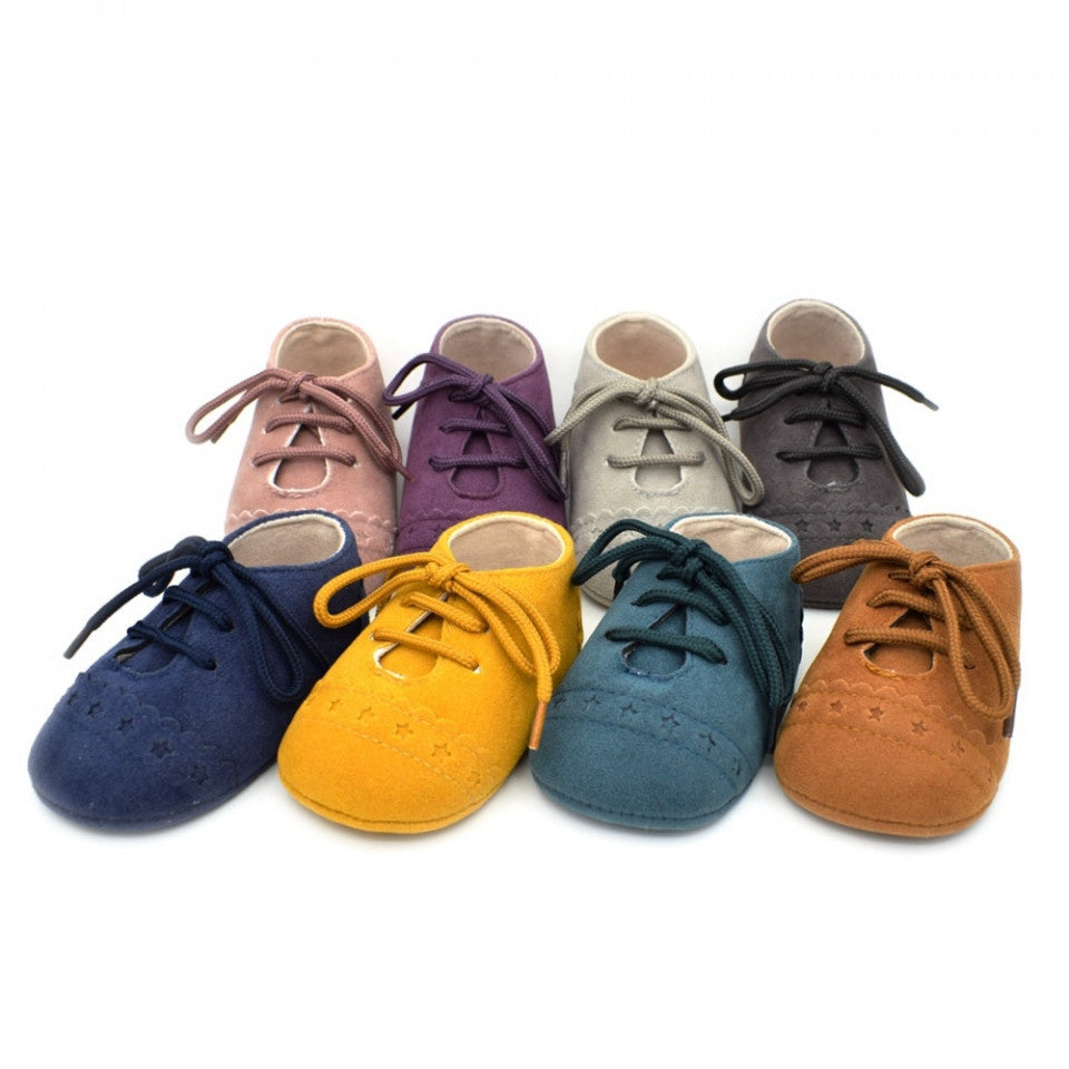 Pantofiori eleganti bebelusi Drool (Culoare: Turcoaz, - Muștar