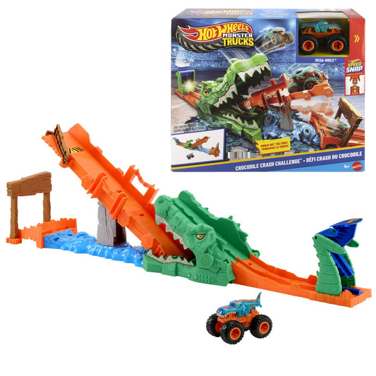 HOT WHEELS MONSTER TRUCK SET DE JOACA PROVOCAREA - Imagine 9