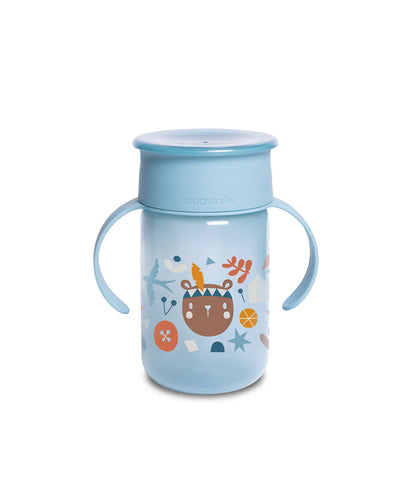 Cană 360° antipicurare 340 ml - albastru | Forest [ps:de4d9fc3-5a60-44b5-aa1a-e8b5e52a8034]