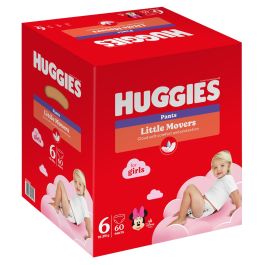 Huggies Little Movers Pants Box - Nr 6 / Fete / 60 buc [ps:b5f1f203-71aa-4ee9-a605-80f8980b9571]