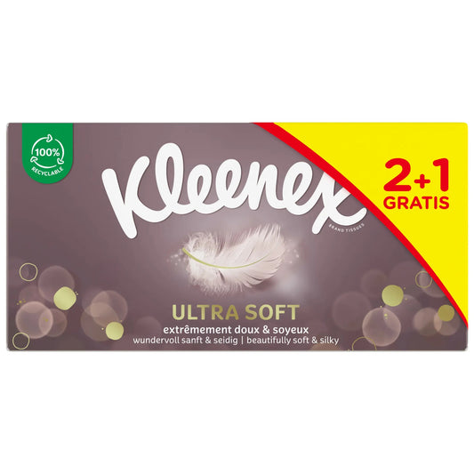 Kleenex Batiste de hartie Ultra Soft, 2+1 gratis [ps:064920a0-2895-489e-a085-7cd4a88e4796]