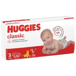 Huggies Classic Jumbo Nr 3, 36 buc [ps:56934c07-5133-48a5-9cdd-573a5522b536]