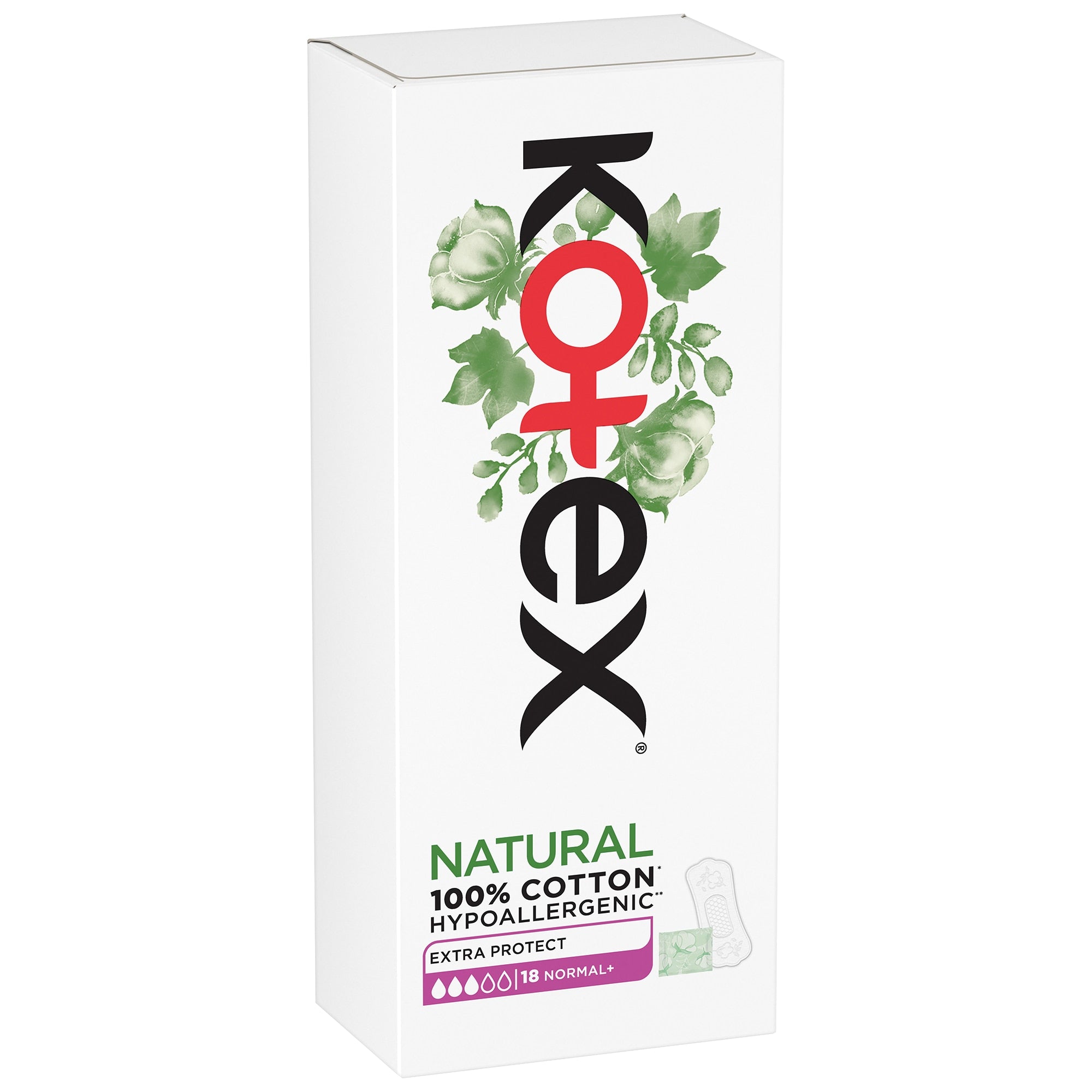 Kotex Extra Protect Normal Natural - 18 buc [ps:10307e63-15a6-4c98-8c78-4c13781da2b0]