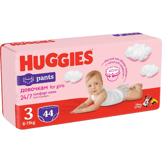 Huggies Pants Nr. 3 fete, 6-11 kg, 44 buc [ps:1ca56cc1-0f0c-4963-bc12-8dfbacf5dc6c]