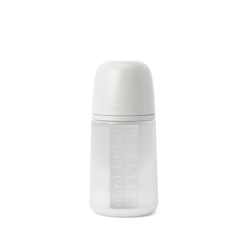 Biberon din silicon SX Pro 240 ml, debit mediu – transparentă | Colour Essence [ps:75ab67d7-db15-48bf-be5c-f015d95cdd2d]
