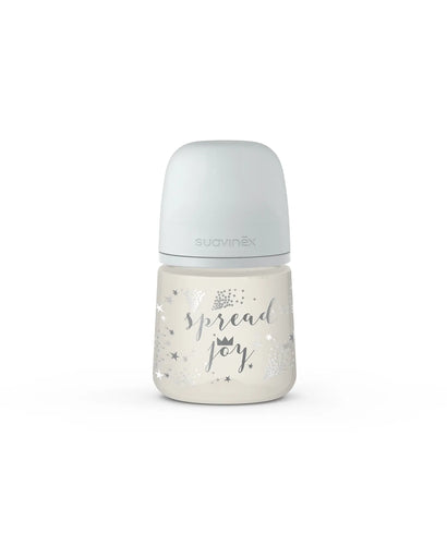Biberon SX Pro 150ml, debit lent S – Coroană Gri | Spread Joy [ps:50c8305f-33bf-42dc-ad68-0b7a7ef3580d]