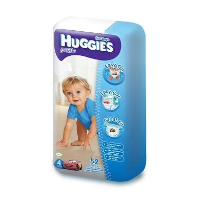 Huggies Little Movers Pants Mega - Nr 4 / Baieti / 52 buc [ps:df834676-c2c8-4d6b-8ab6-ca7c01b42185]