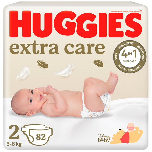 Huggies Extra Care - Nr 2 / 82 buc [ps:e9657641-c596-443f-b7ec-5ded8b0bba28]