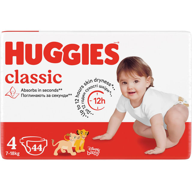 Huggies Classic Jumbo - Nr 4 / 44 buc [ps:f0ed4e03-4c18-45b0-9b51-b2b3e4f6818e]