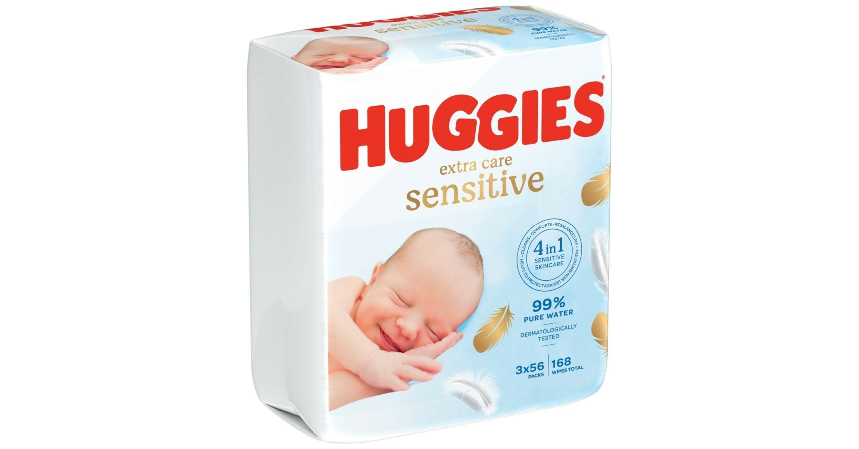 Huggies Baby Wipes Sensitive Zero Plastic 48 buc [ps:4066f8f8-ef2d-4adf-87d6-078367c7f209]