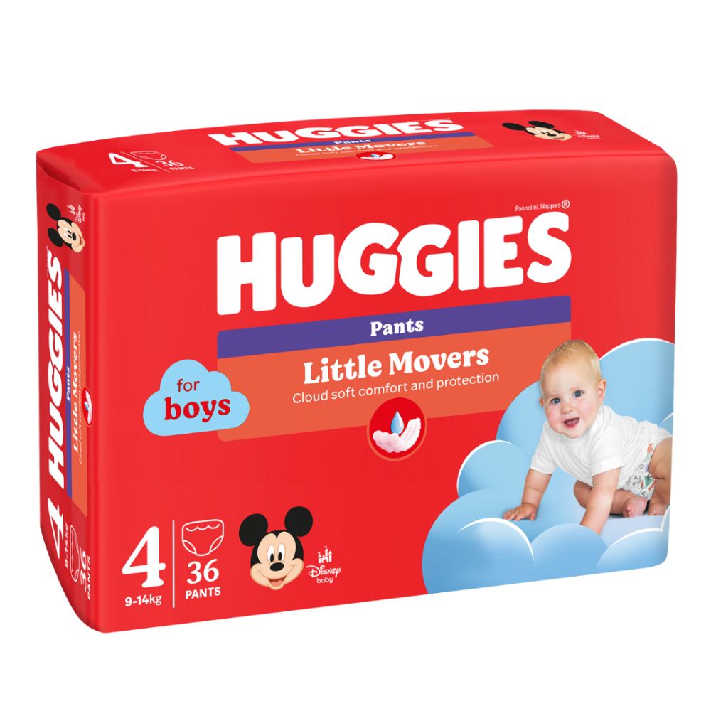 Huggies Little Movers Pants - Nr 4 / 36 buc [ps:ba95fd03-aeea-481e-a312-df6a08eabae7]