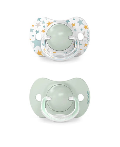 Suzeta fiziologică SX Pro 6–18 luni, 2 buc – verde | Dreams [ps:7a063fca-f952-499b-ab6c-54dc9b442cb9]