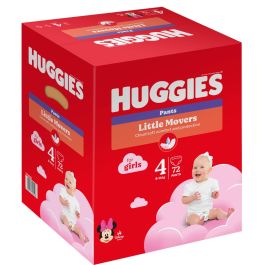 Huggies Little Movers Pants Box - Nr 4 / Fete / 72 buc [ps:d195a3ea-70a8-4c3f-86f8-b66d980cf970]