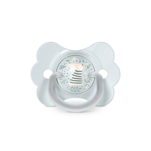 Suzeta fiziologică SX Pro 0–6 luni – fluture bej | WONDERLAND [ps:c653d213-8ff0-4620-9cbd-dfe65e1b49a0]