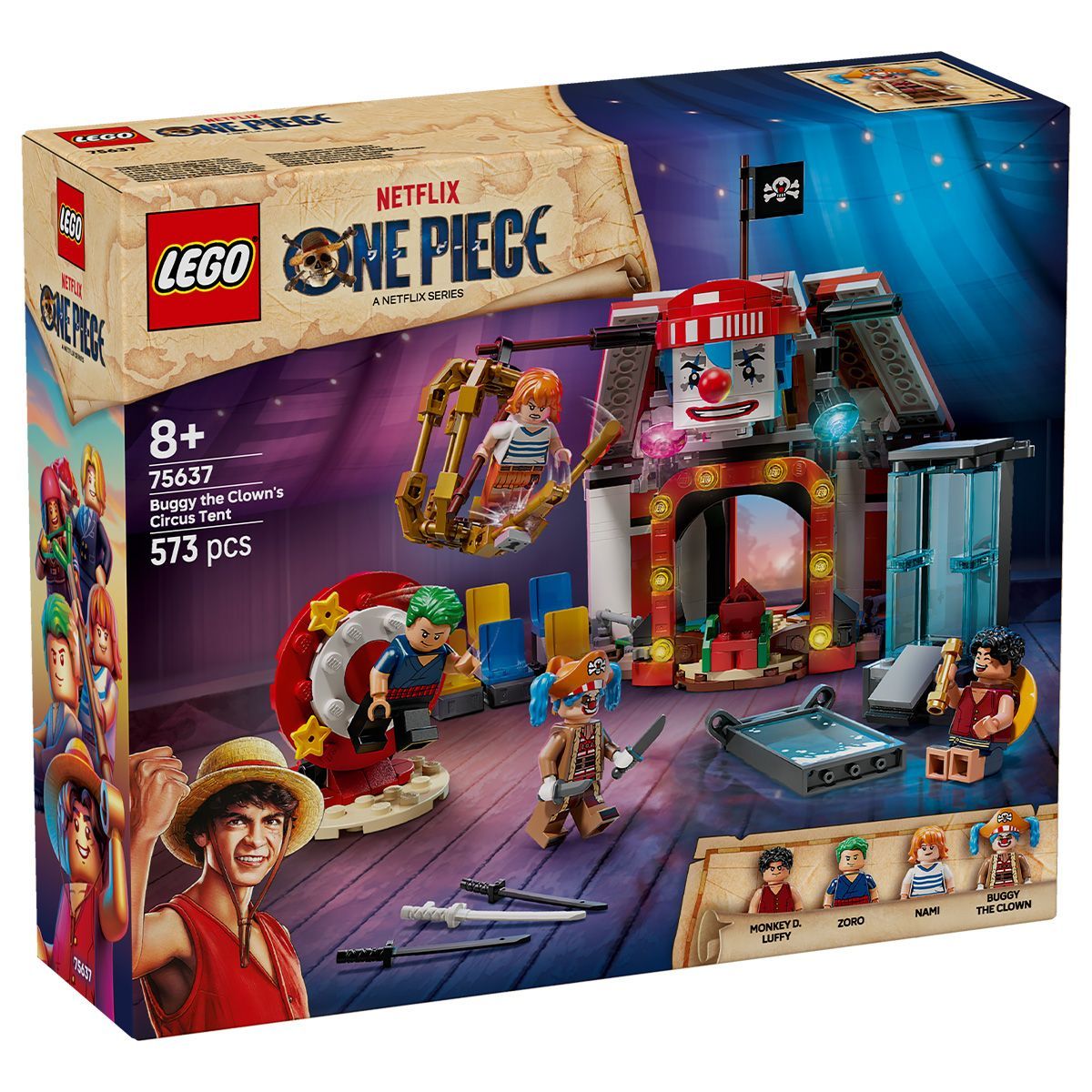 LEGO ONE PIECE CORTUL DE CIRC AL CLOVNULUI BUGGY 75637 [ps:b8c4188b-82a3-4214-a79d-b7f58d3731ff]