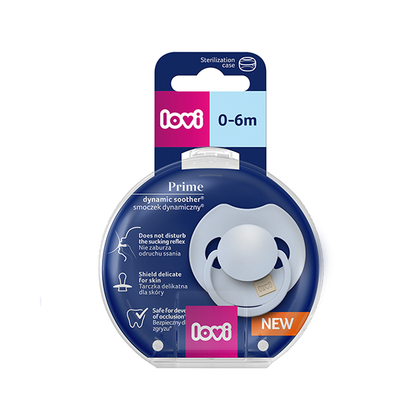 Suzeta silicon Dynamic PRIME Baby Blue,  0-6M 1 buc- - Imagine 2 [ps:3dfd17ab-fd7a-47f9-afe5-37b1f34a64b5]