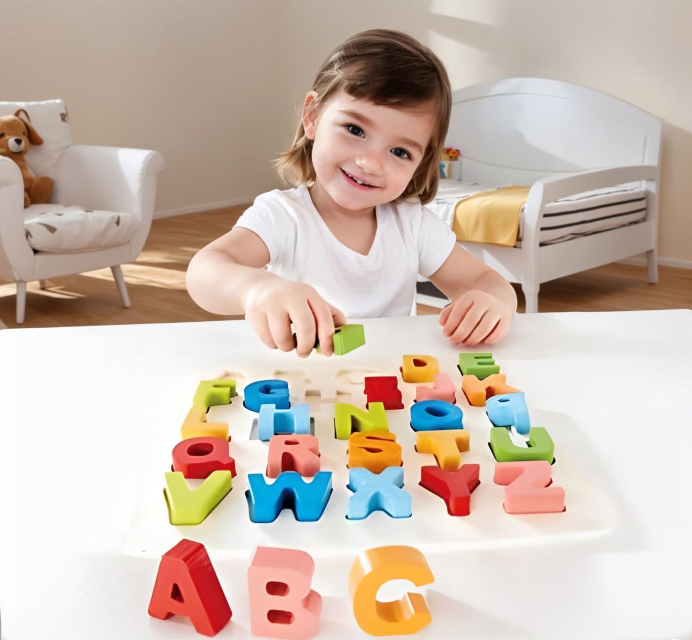 HAPE PUZZLE ALFABET ALFABET - Imagine 10