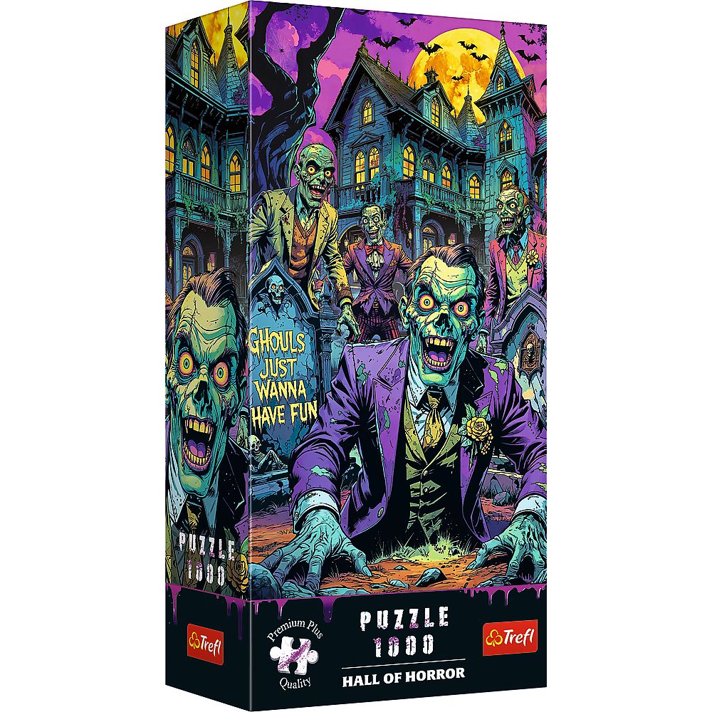 PUZZLE TREFL 1000 PREMIUM PLUS SALA GROAZEI OZN-URI - Imagine 10