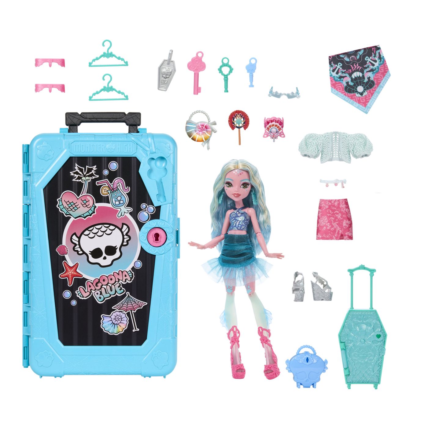 MONSTER HIGH SKULLTIMATE SECRET PAPUSA LAGOONA BLUE Mattel - Imagine 3 [ps:a2697fd4-37b9-4002-9bb9-c6ba350a8f93]