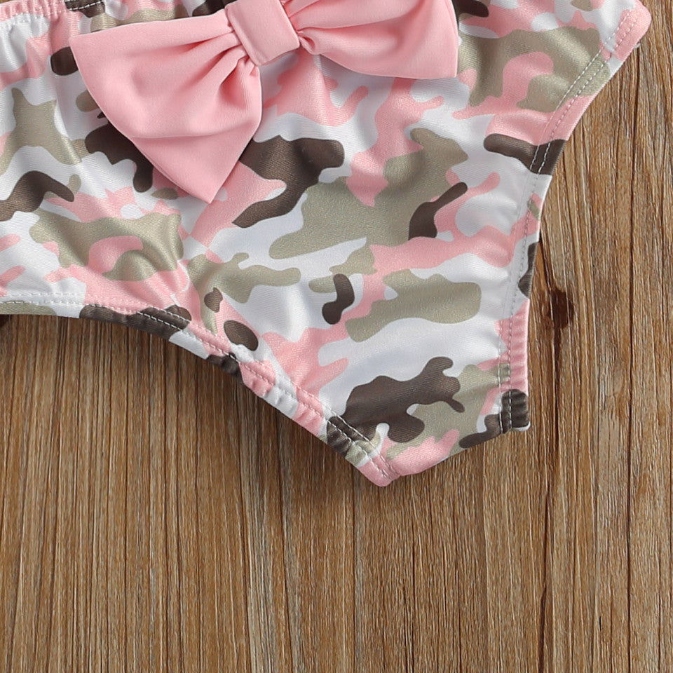 Costum de baie cu bulinute alb/negru Drool (Culoare: - Imagine 10